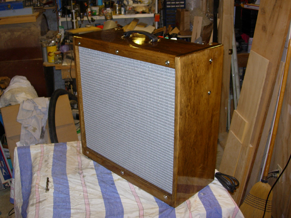 Baffle board with grill cloth